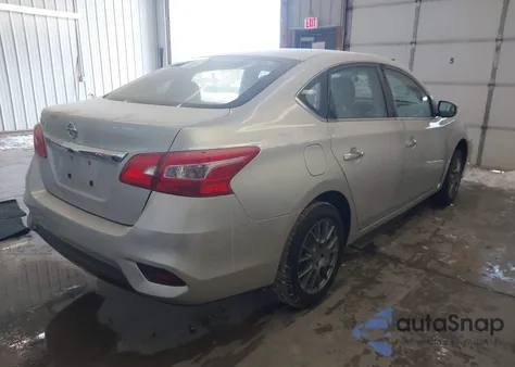 2016 Nissan Sentra Fe+ S/S/Sl/Sr/Sv z USA, uszkodzony, nr VIN 3N1AB7AP3GY276162